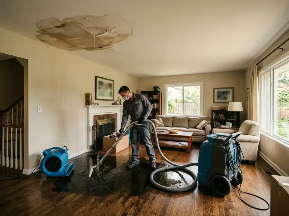 attic-pipe-burst-ceiling-drip-008 — frequently asked questions, Water Damage Restoration & Carpet Care in Bristol, CT